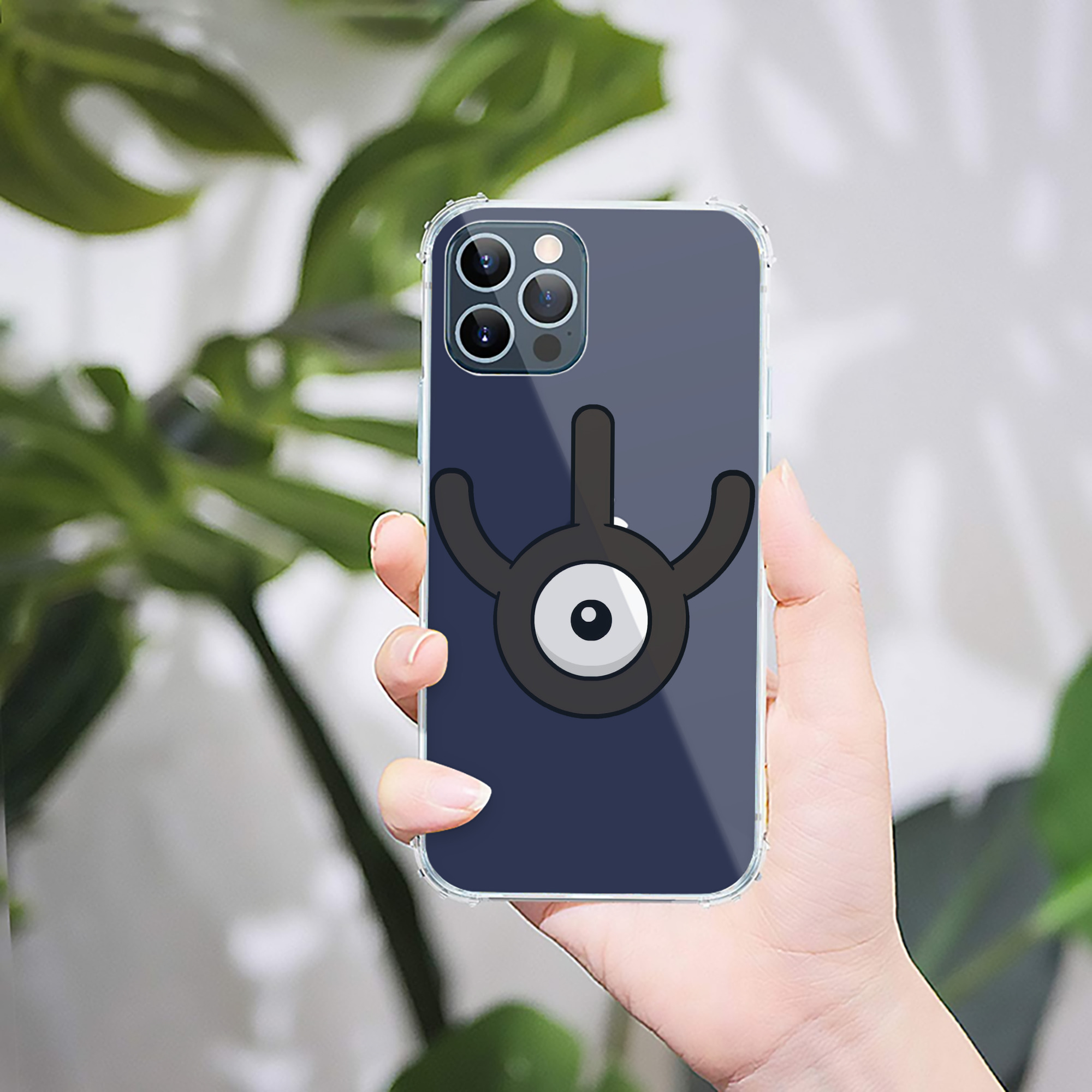 （画像用） ポケットモンスター Pokémon 【iPhone 12シリーズ対応】透明スマホケース（クリアソフトケース）